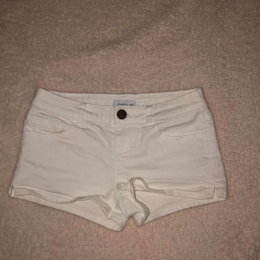 O’Neill girls white shorts size 12